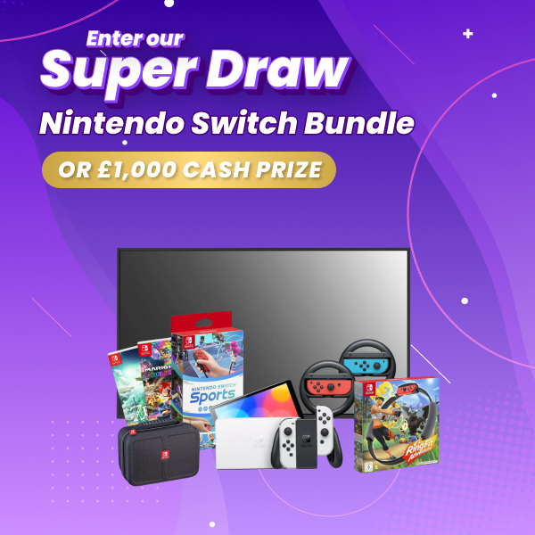Win the ultimate Nintendo Switch bundle!